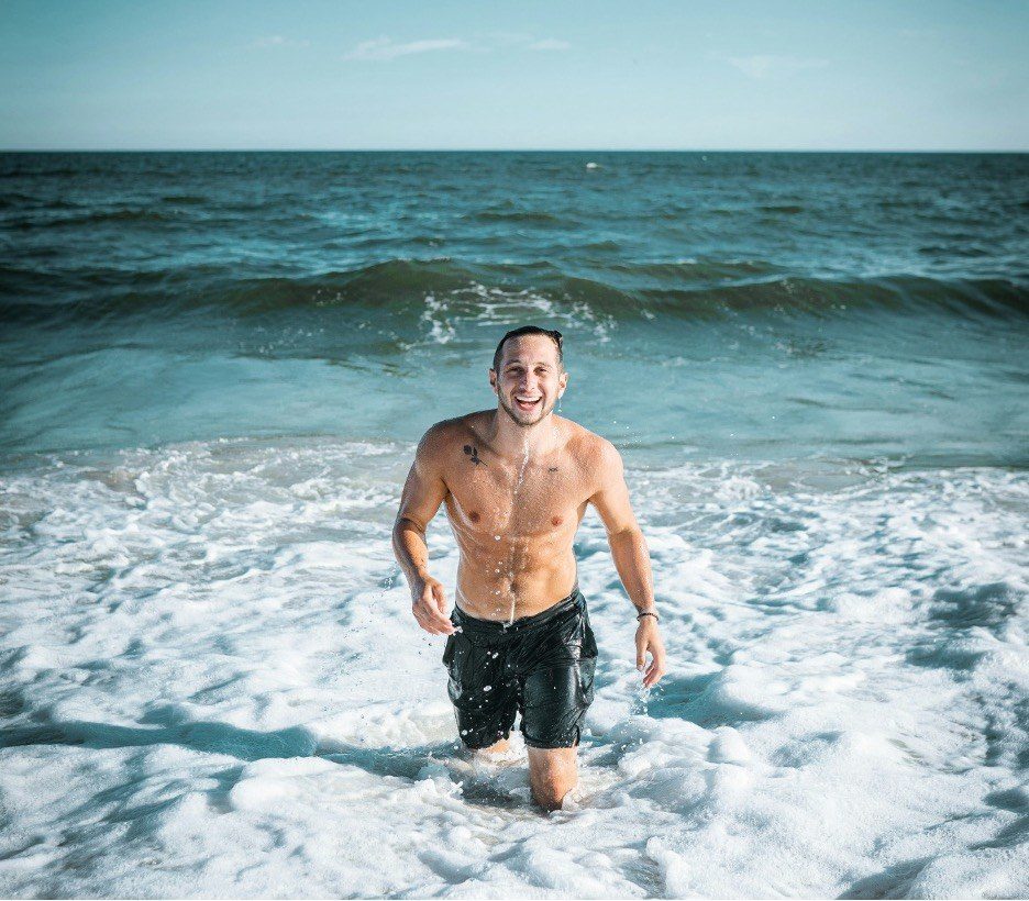 A swim in the warm Koh Chang sea